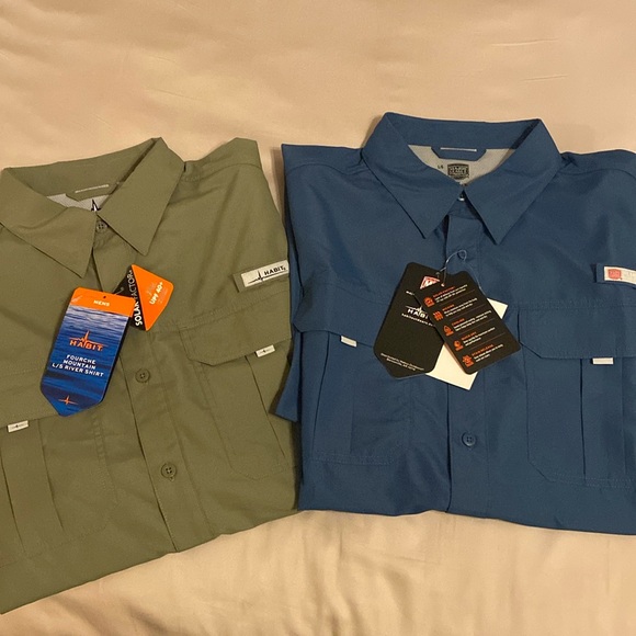 Men’s Sports Fishing Polos - Picture 1 of 5